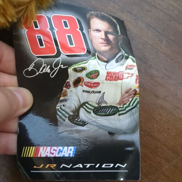 Nascar Teddy Plush with hoodie #88 dale jr - Picture 5 of 8